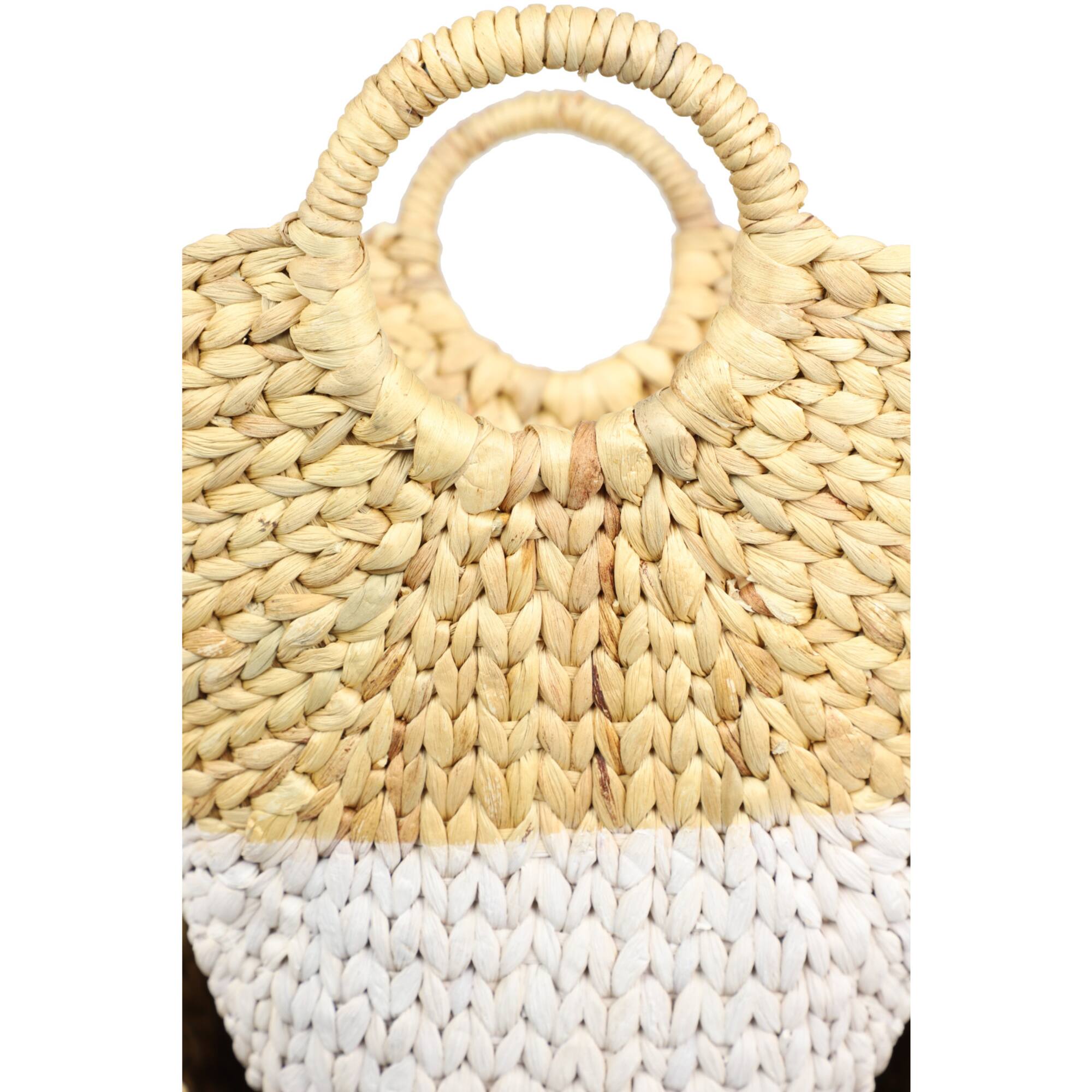 CosmoLiving by Cosmopolitan Brown Seagrass Contemporary Storage Basket Set